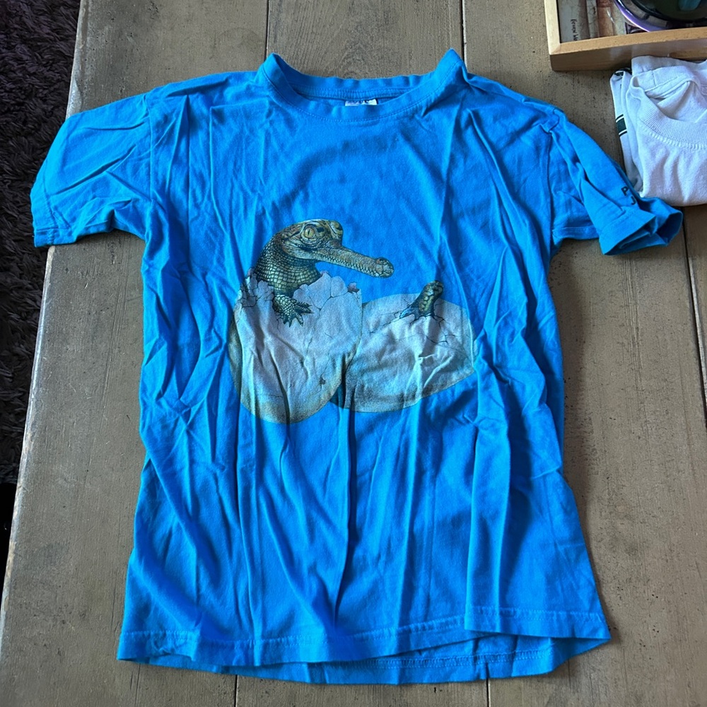 Alligator egg hatching shirt